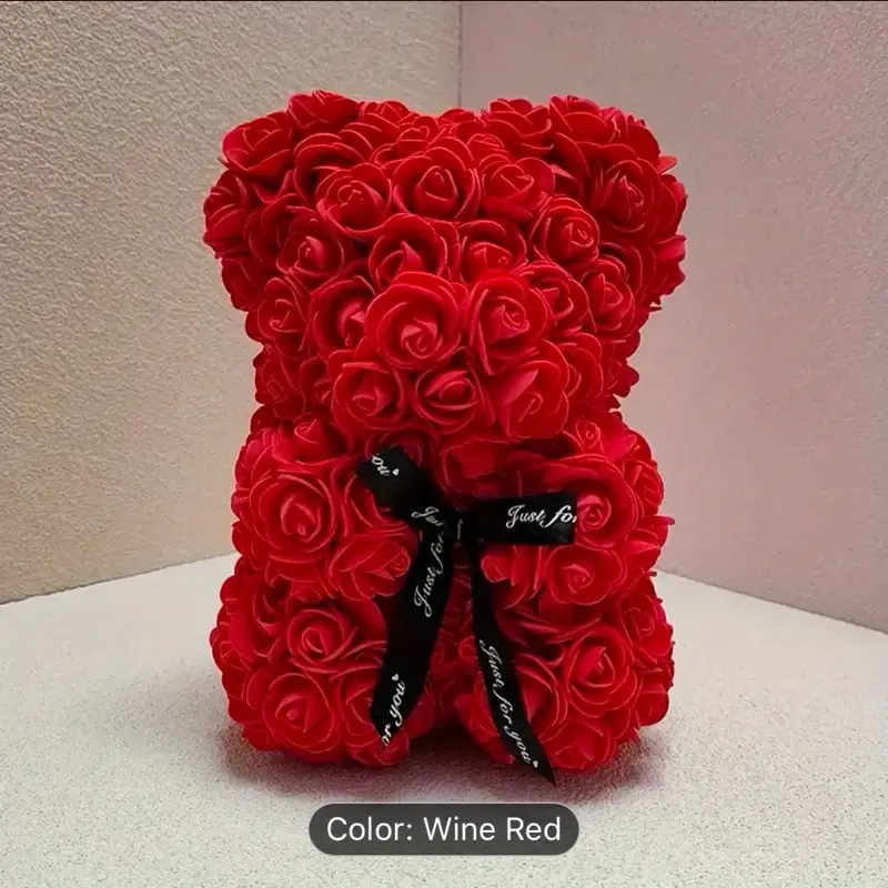 Decorative Valentine’s Day Teddy Bear Flower 2