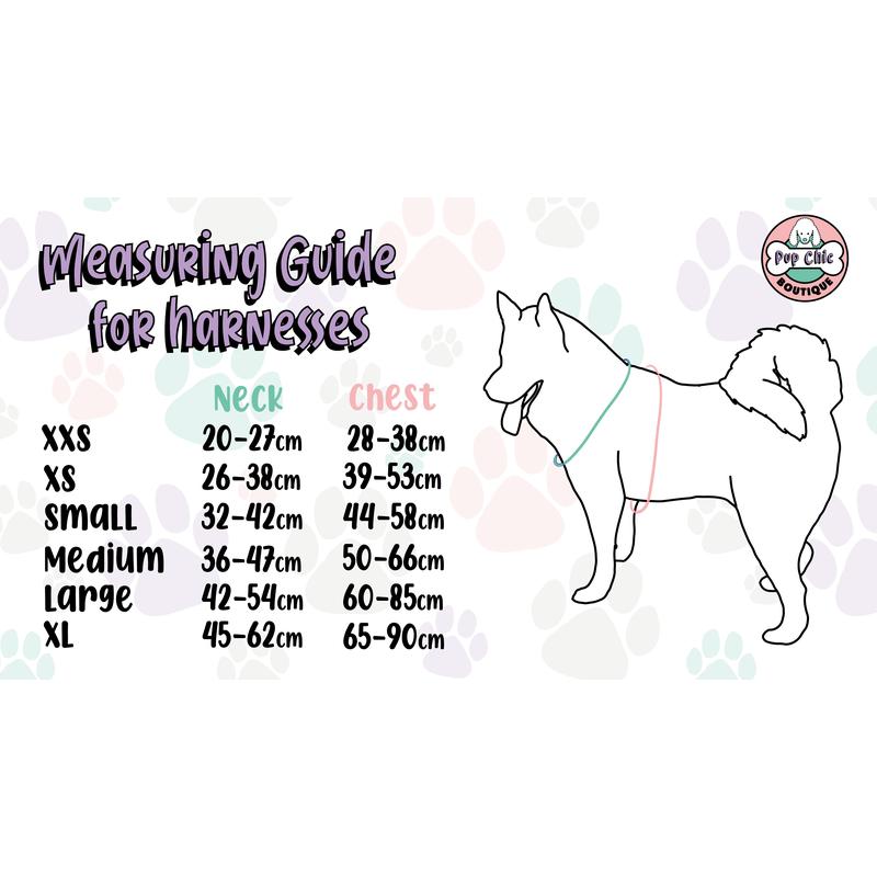 Daydreams and Unicorns Adjustable Dog Harness 2