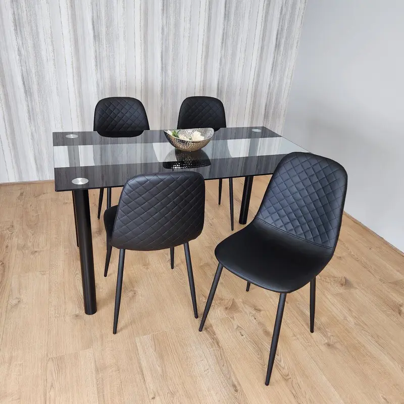 Dining Table Set with 4 Chairs Dining Room, and Kitchen table set of 4 2