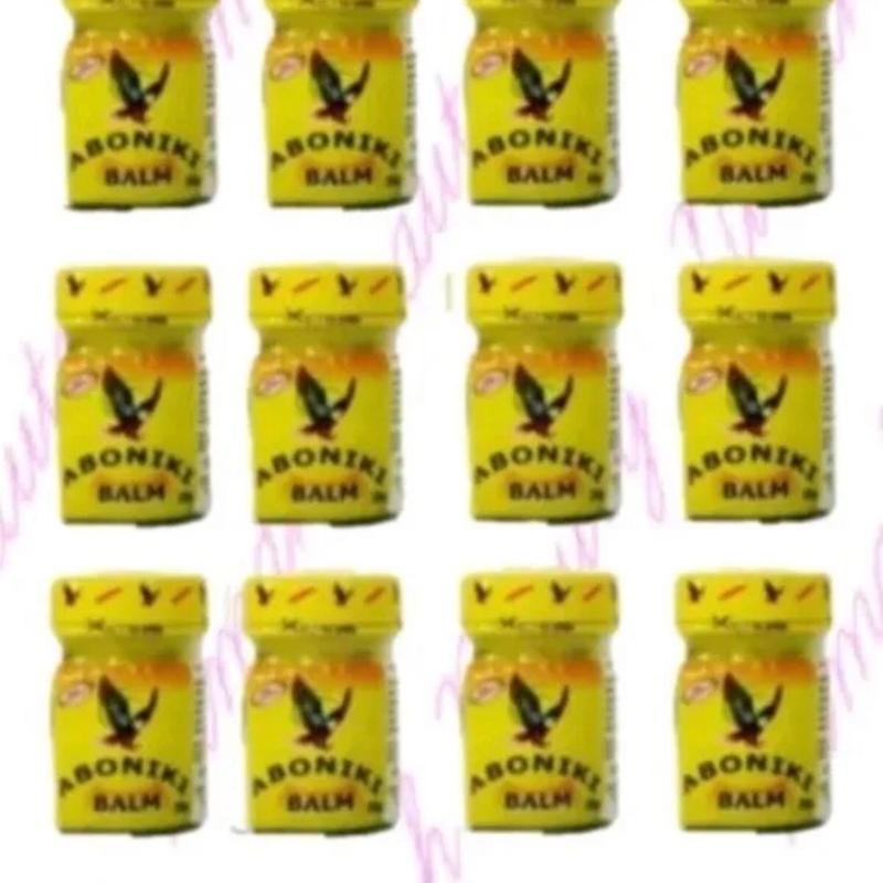 Aboniki Balm for Muscle Relief and Pain x 3 Eucalyptus Comfort Body Care Oil Blend 6
