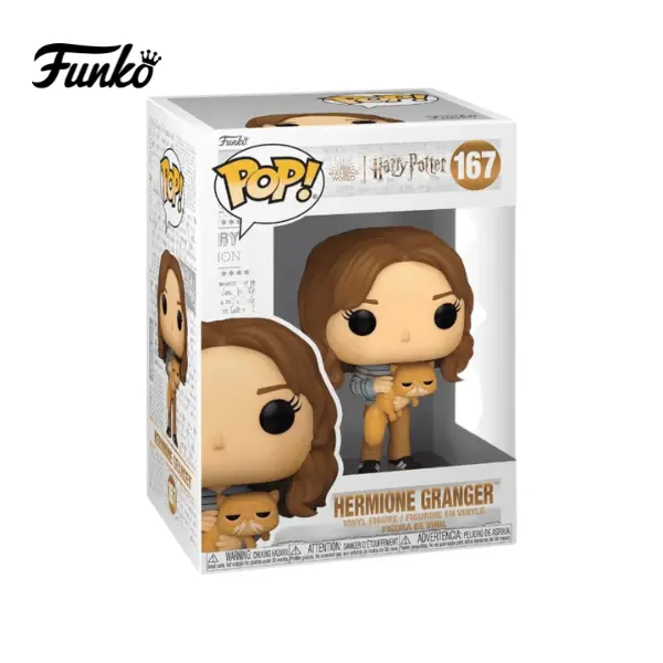 Hermione Granger #167 (w/ Crookshanks) Funko Pop! | Harry Potter | Ultra-Rare & Currently Not Available in UK Anywhere Else