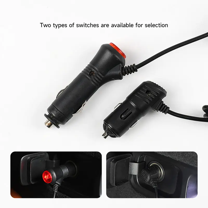 LED Light Bar Upgrade Kit, Car Trunk LED Light Interior Accessories Warm Light White Blue Red  Light Magnetic Cigarette Universal 5M Magnetically Controlled With Manual Switch, Suitable for All Car Models with Cigarette Lighter Interface 5