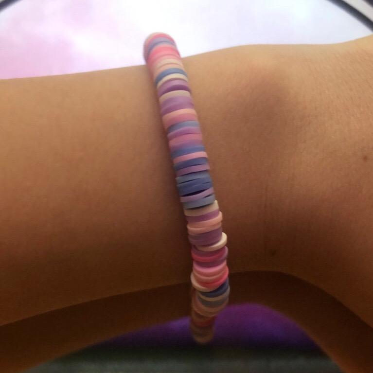 Candy floss - beaded bracelet 2