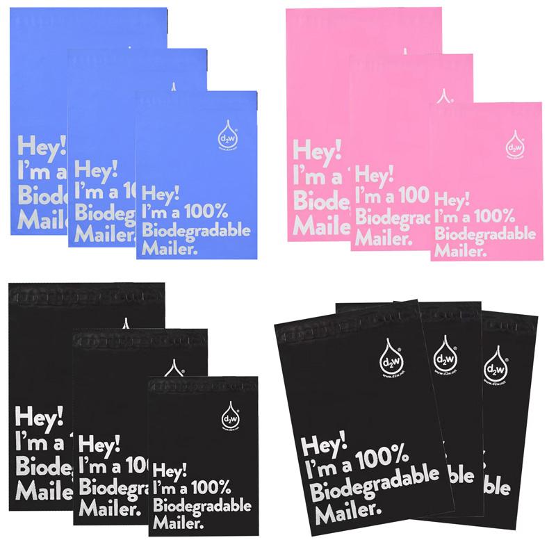 60x Mix Size Mailer Bag Mailing Postal Bags Envelopes I AM BIO For Shipping Packing Biodegradable Strong Postal Carrier 0