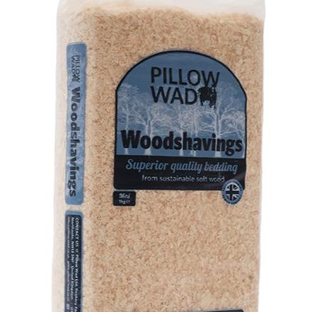 Pillow Wad Premium Wood Shavings 1kg, Dust extracted small pet bedding suitable for Gerbils, Rats, Hamsters, Degus, Chickens and Mice rat  bedding 3