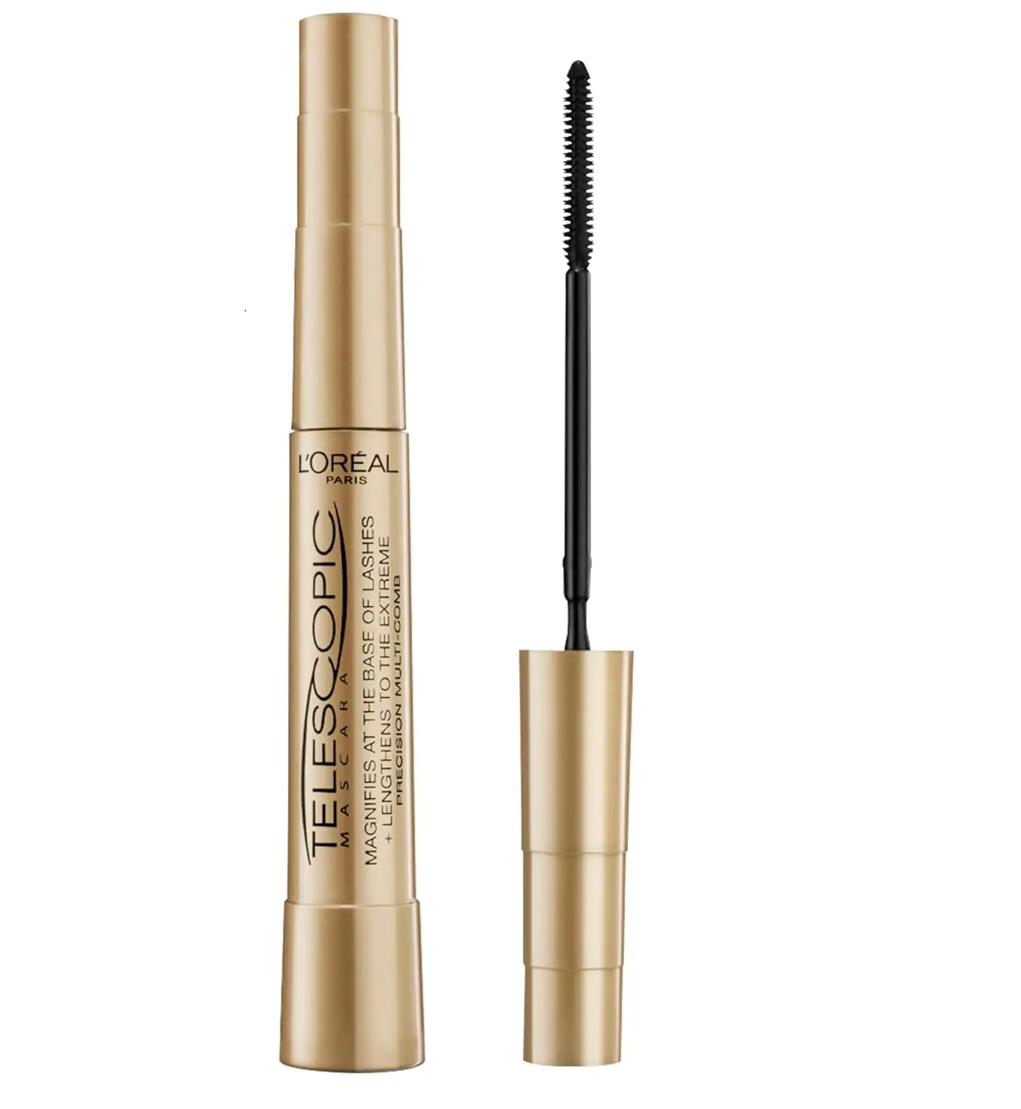 L'Oreal Paris Mascara, Telescopic, Black, 8 ml