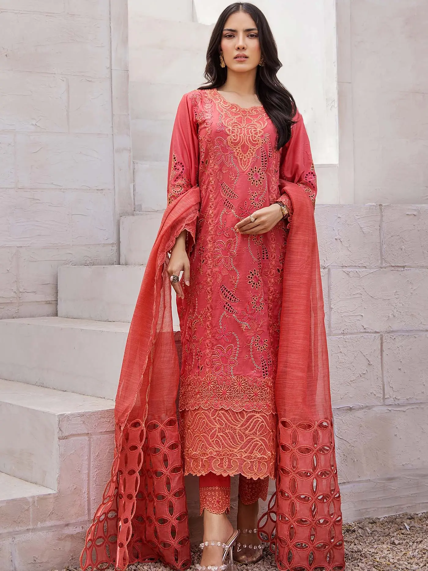 ZA GUL-E-RANA Series | Traditional Clothing | Stitched by Rang