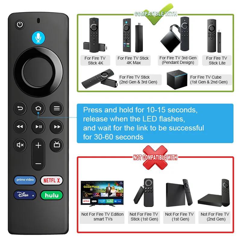Product Introduction of Replacement Fire TV Remote Controller - Original Design - for all Fire TV Models 4