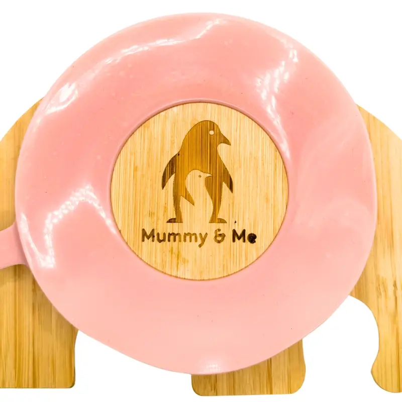 Silicone Suction Rings - 2 Piece Pink 1