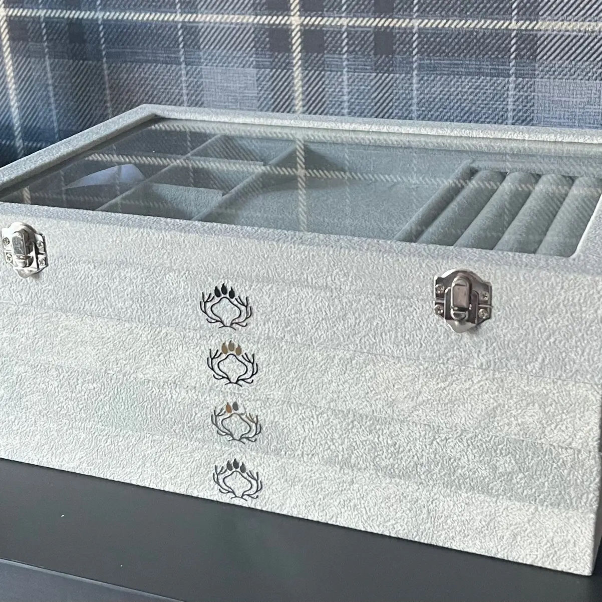 Jewellery Stacking Box & Trays Organiser