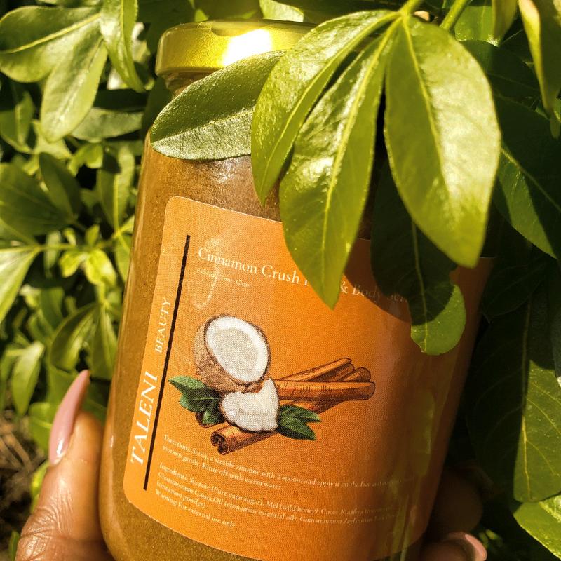 Cinnamon Crush Face & Body Scrub With Turmeric 1