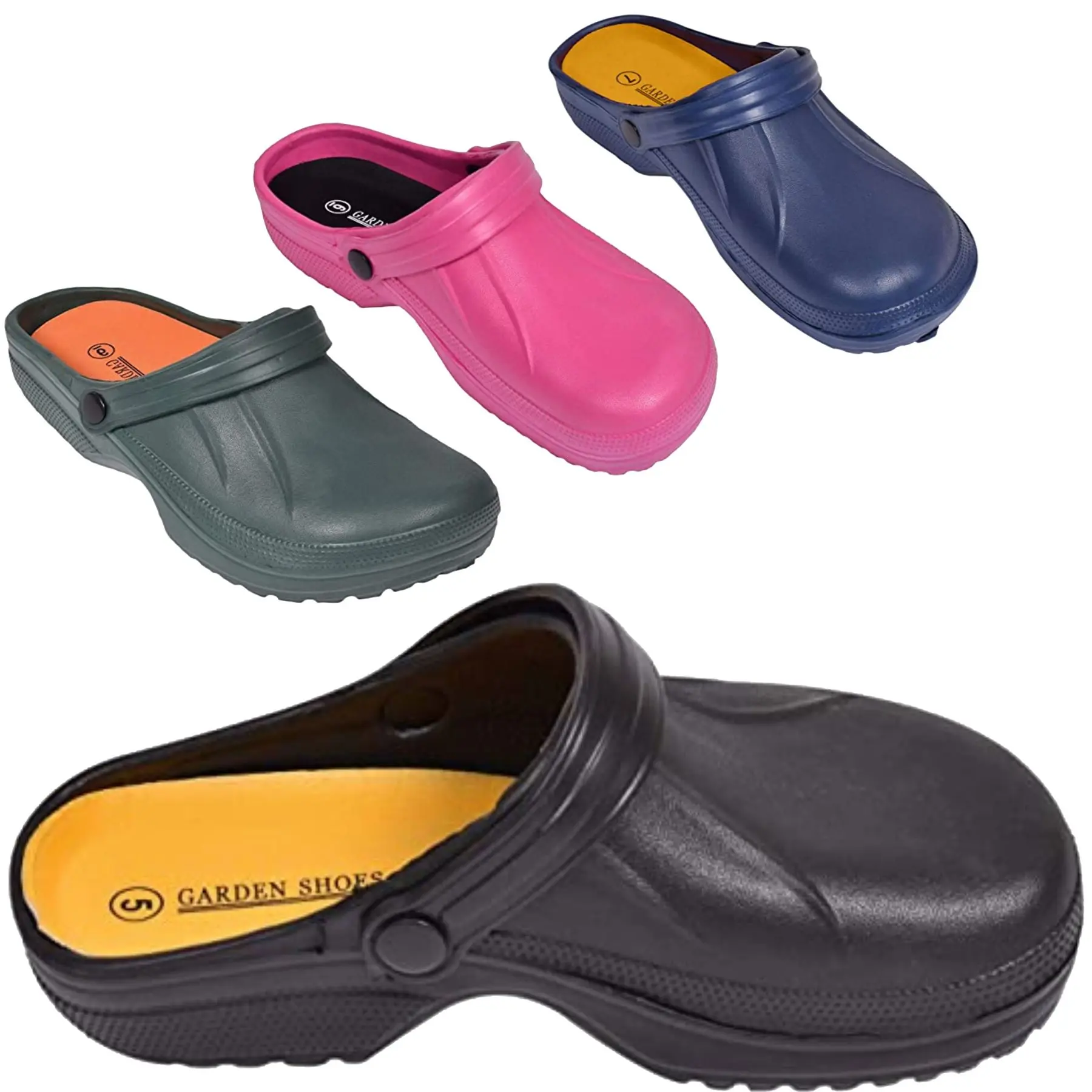 Women's Clogs & Mules Nursing Shoes for Women Garden Rubber Clogs