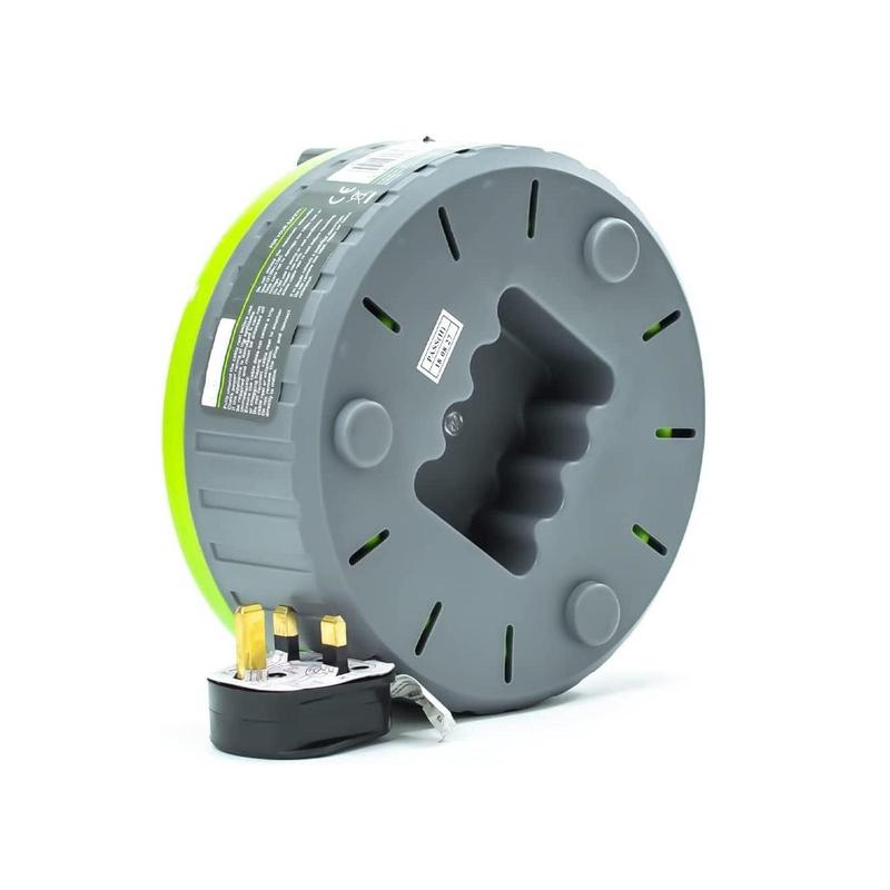 STATUS 4 Socket Cable Reel 10m Green Extension Lead 13A Heavy Duty Outdoor Extension Lead S13A4SKT10MCR6 4