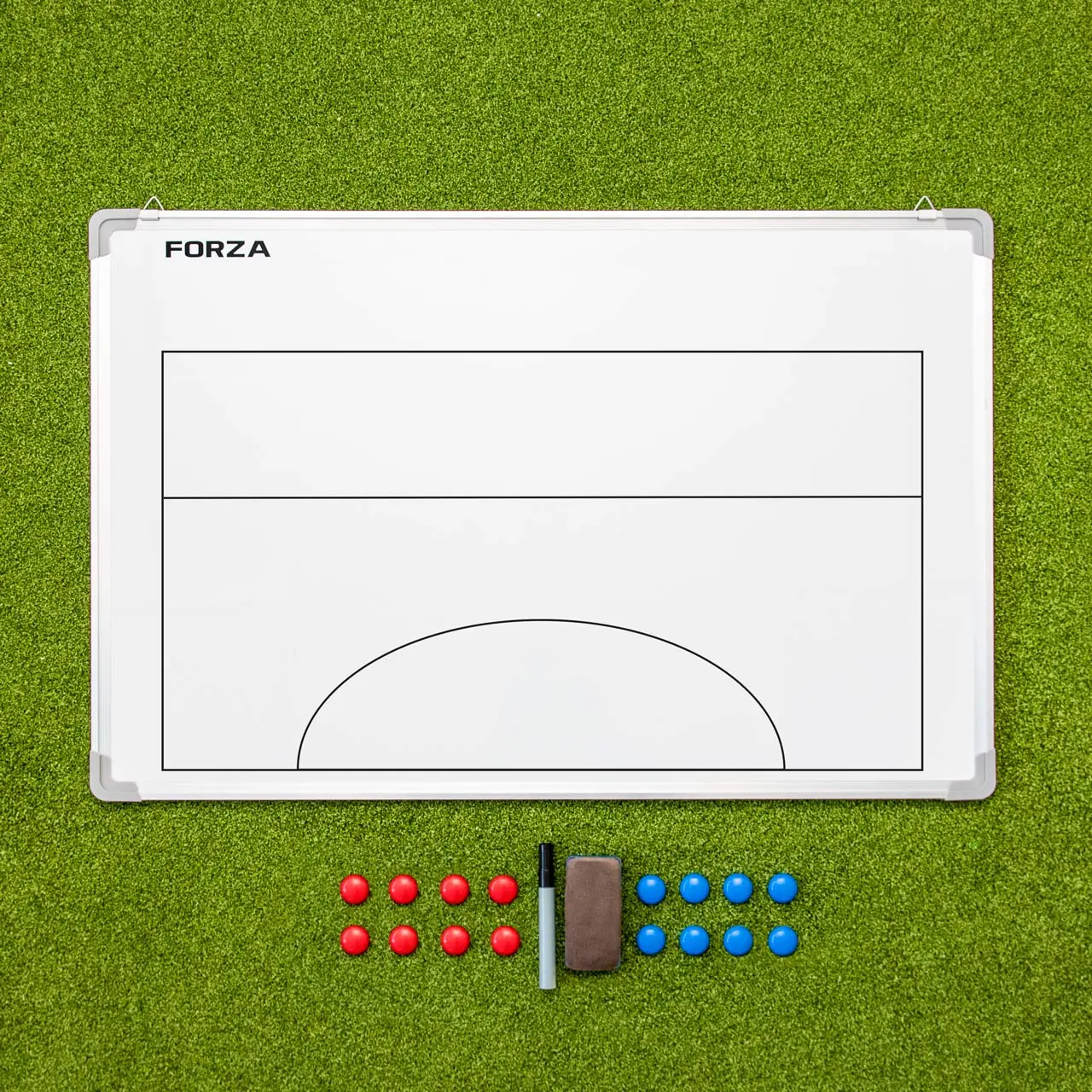 FORZA 90cm X 60cm Double-Sided | Netball Coaching Board