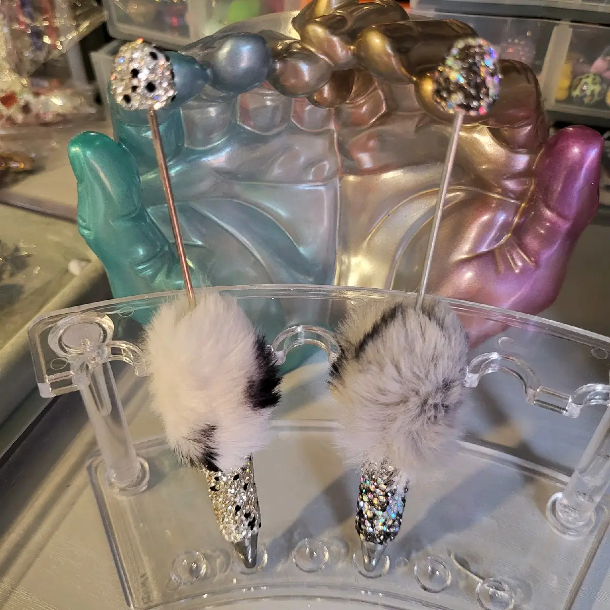 Rhinestone Pens - Set of Assorted Colors (1 pc)