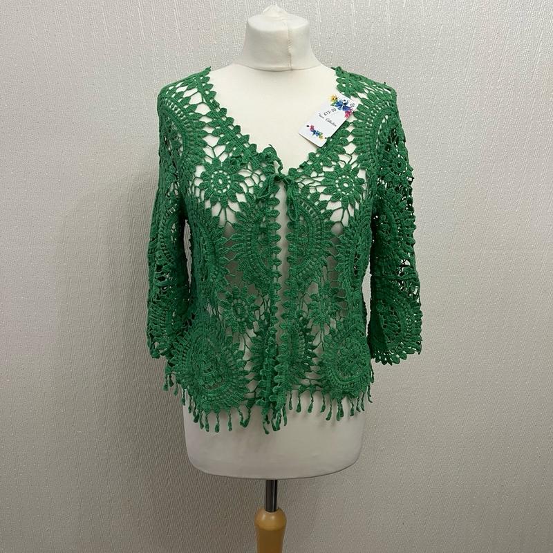 NEW Crochet Cardigan - With Tassels 4