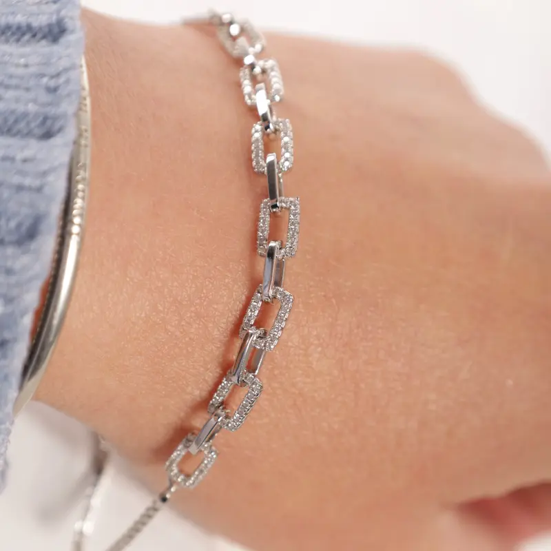 Slider Link Chain Bracelet 1