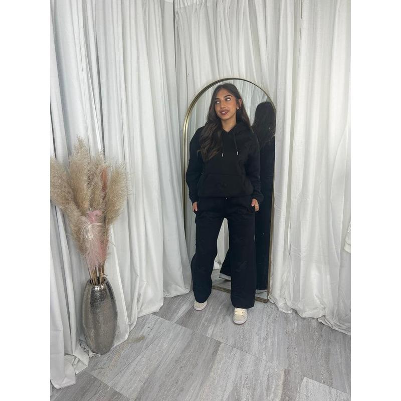 Oversized wide leg cross tracksuit 8
