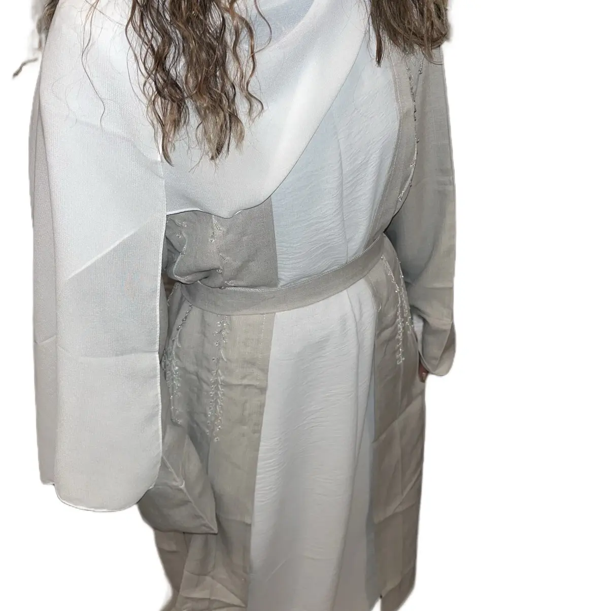OPEN ABAYA CODE 14 - 3 Piece Set for Women