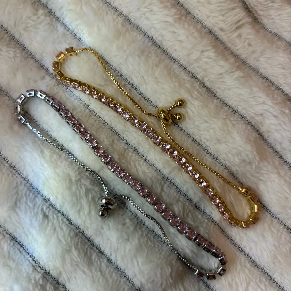 pink rhinestone bracelet