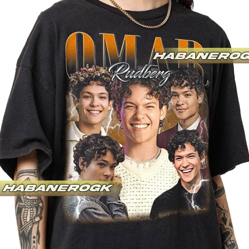 Limited Omar Rudberg Vintage T-Shirt, Gift For Women and Man Unisex T-Shirt