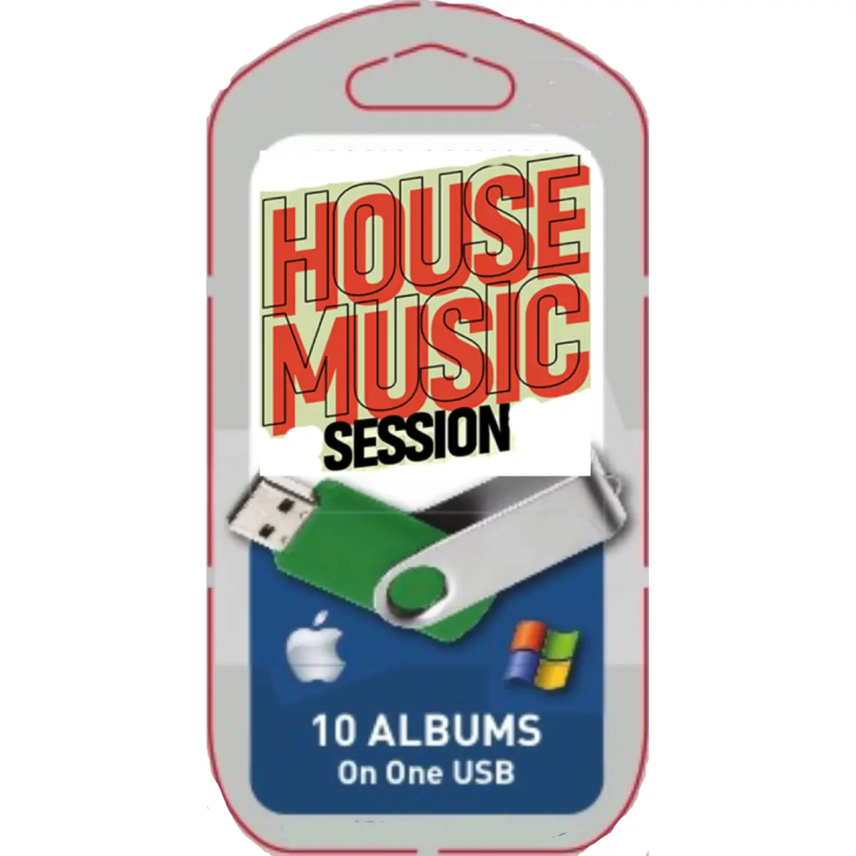 House Music USB | Plug & Play | ideal For The Car | 32GB
