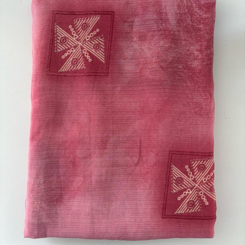 Pink Saree Net Beautiful Worked saree weddings or any event easy to wear women’s product Dress Clothing Fashion Womenswear Elegant 0