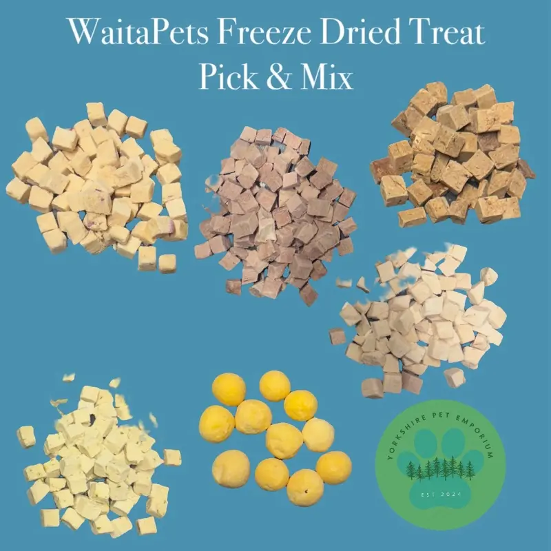 Waita Pets Freeze Dried Dog Treats Pick + Mix - Additive Free