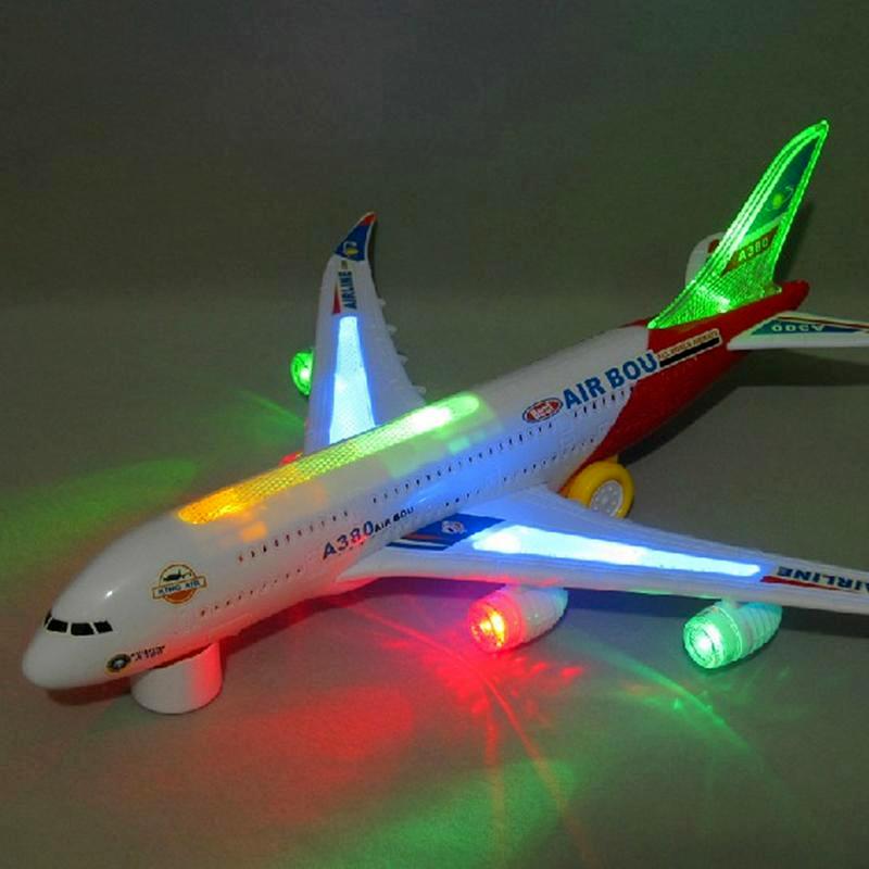 AIRBUS A380 AIRLINES AIRPLANE AEROPLANE KIDS ELECTRIC TOYS GIFT - LIGHTS SOUND 4