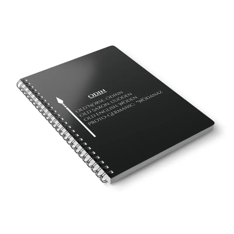 Odin, Softcover Notebook, A5 3