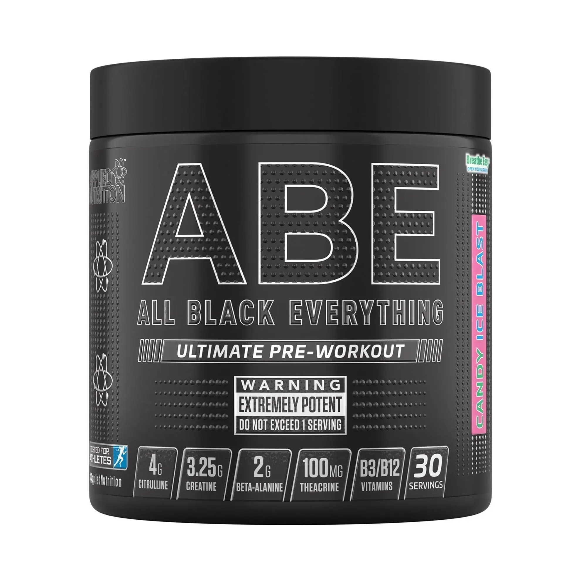 ABE Ultimate Pre-Workout – Energy, Focus, and Endurance Boost with Citrulline, Creatine, and Caffeine (30 Servings)