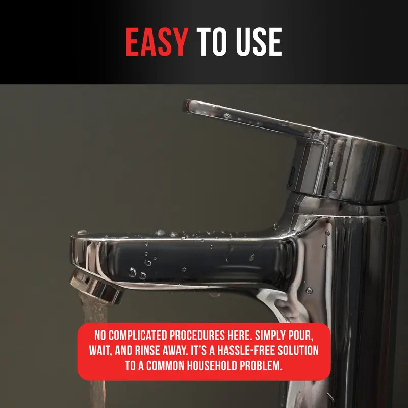 MultiWare Drain Unblocker | Sink Unblocker | Heavy Duty Drain Cleaner | Toilet Unblocker | Dissolves Clogs Grease Hair Soap | Easy To Use | Safe For ALL Pipes 7