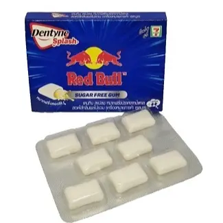 Red Bull Exotic Dentyne Splash Sugar Free Gum (Thailand) - Snack Chewing Gum 2