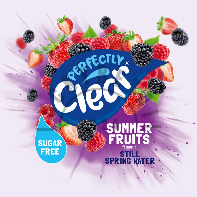 Perfectly Clear Still Spring Water 12 Pack (12 x 500ml) Bottles | Lemon & Lime, Orange & Mango, Strawberry & Summer Fruits Flavour | Sugar Free Fruit Flavoured Water Drinks Beverage 5