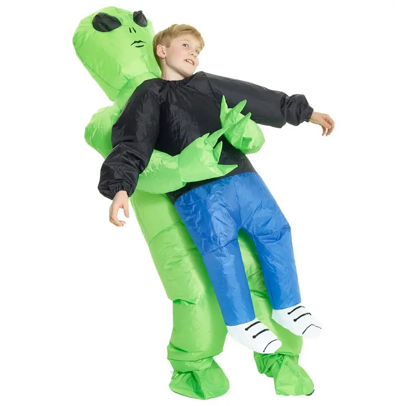 Morph Alien Costume for Kids, Inflatable Alien Costume, Abducted by Aliens Costume, Alien Blow Up Costume 1
