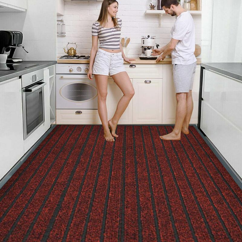 Heavy Duty Rubber Barrier Mat Small Large Door Mat Hallway Runner Kitchen 4