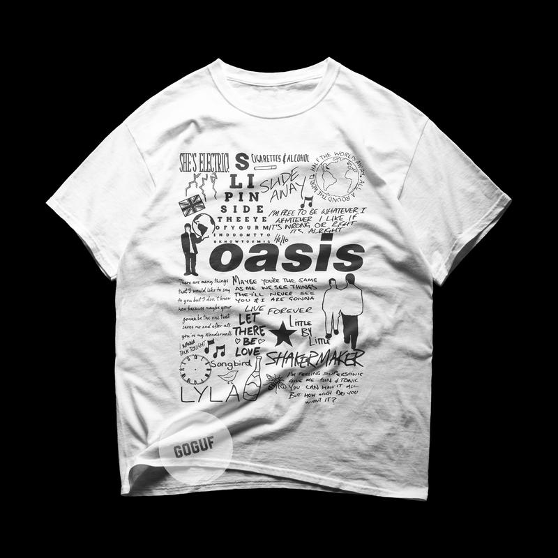 Oasis Unisex Heavy Cotton Tee  Tshirt, Hoodie & Sweater, Gift for her, Gift for him 1