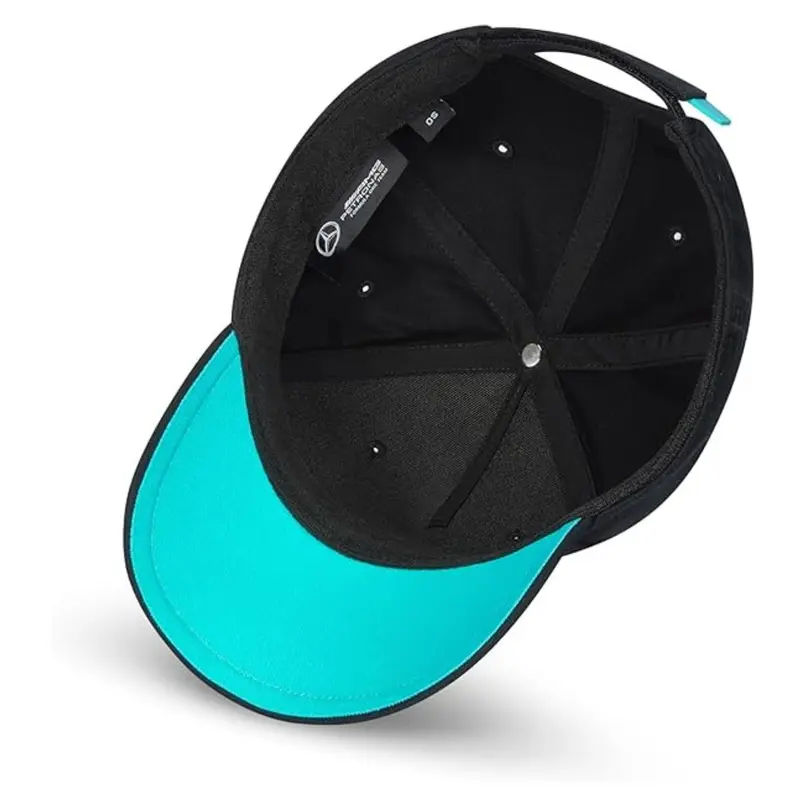 Mercedes AMG Petronas F1 Kid's Large Logo Cap | Black | 2024 1