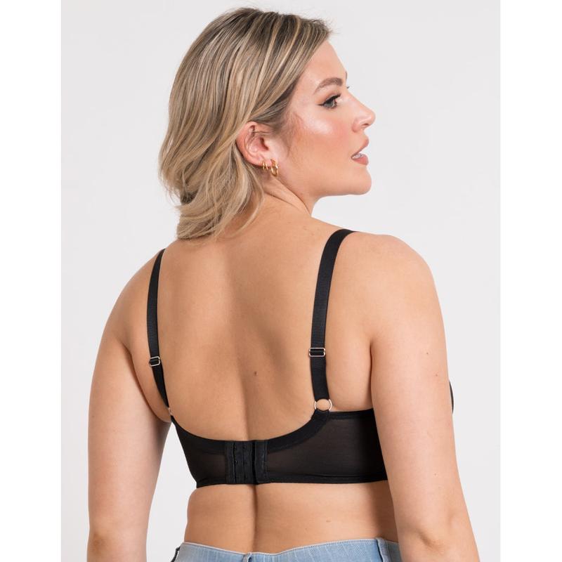 Curvy Kate Boost Me Up Padded Balcony Bra Black 5