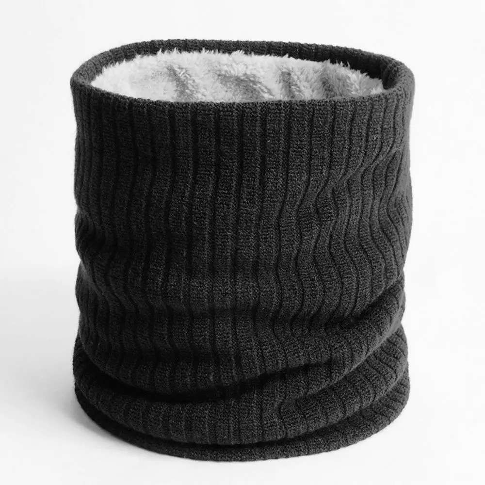 Neck Warmer Scarf Men Winter Thick Fleece Thermal Windproof Balaclava Mask