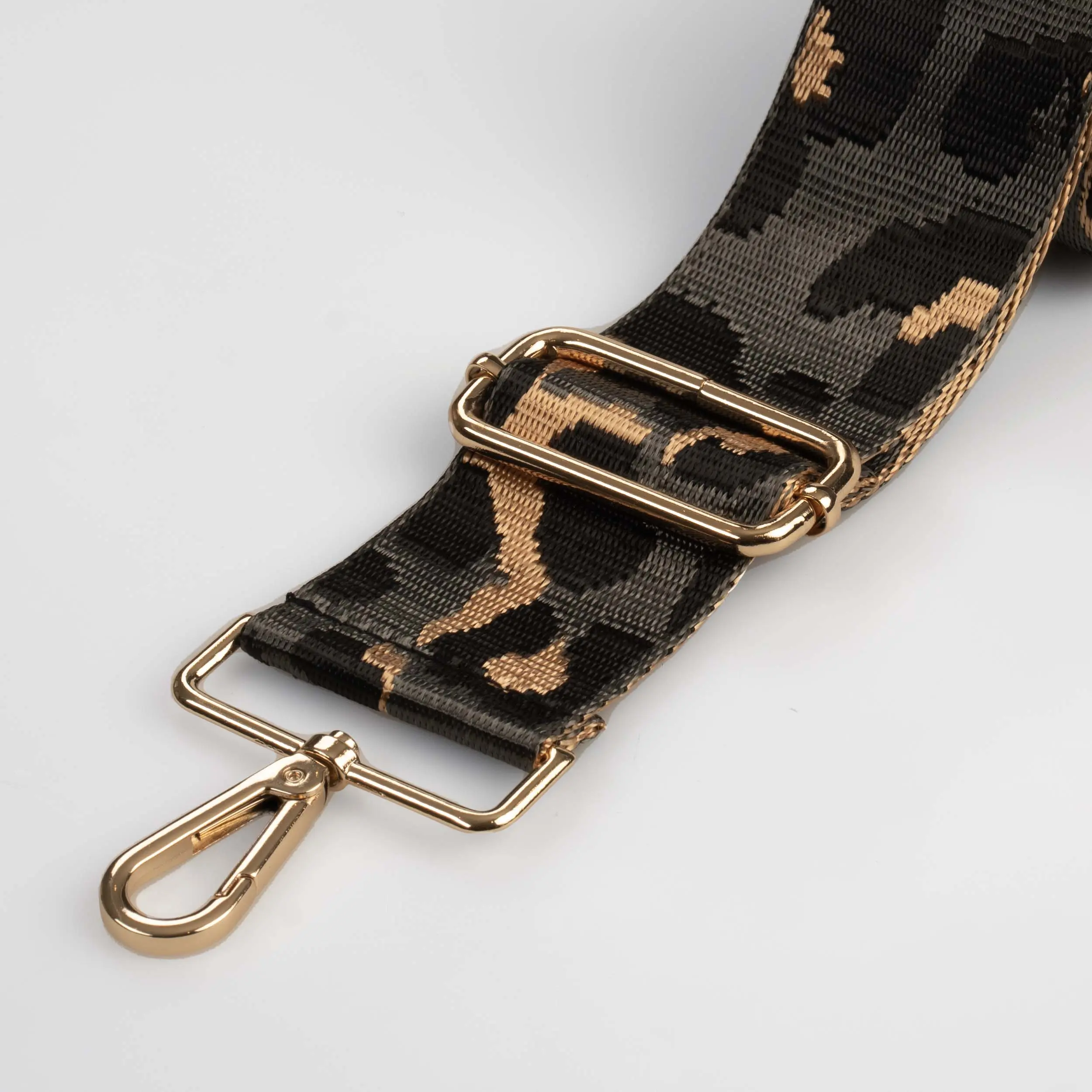 Grey Camo Bag Strap