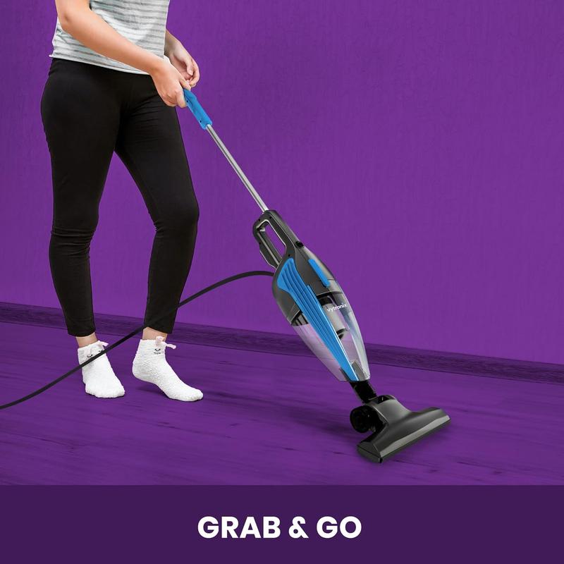 Vacuum Cleaner Corded Upright Carpet Cleaner - Lightweight 2-in-1 Stick & Handheld Vacuum Cleaner 3