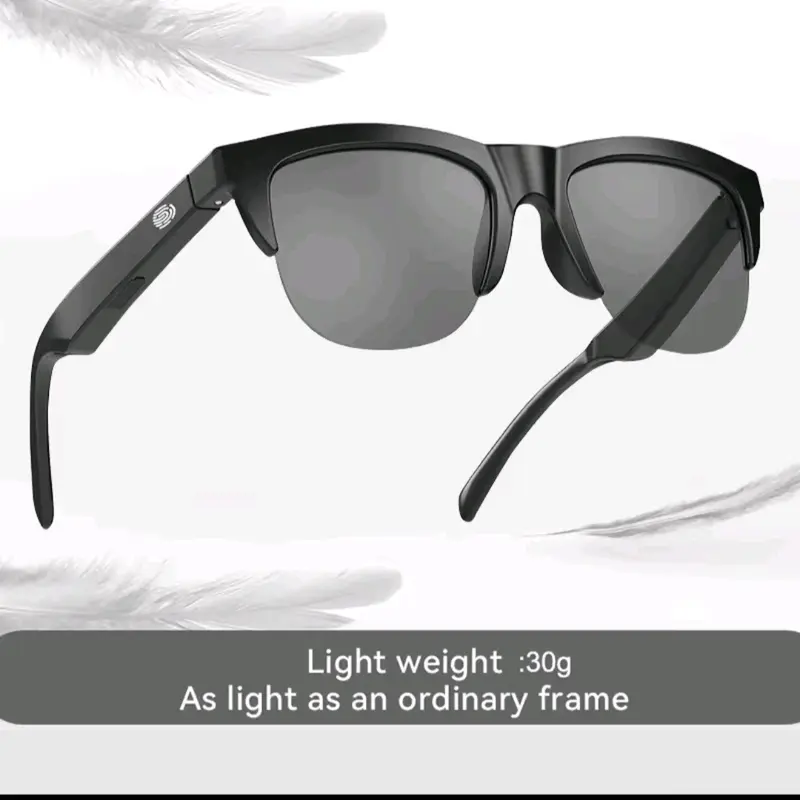 Smart Glasses,Wireless Bluetooth Smart Sunglasses,IP4 Waterproof,Open Ear (Music&Call) Christmas Giftsfor Smart Devices - Blue Light Blocking,Connect Mobile Phones and Tablets smart  glasses 1