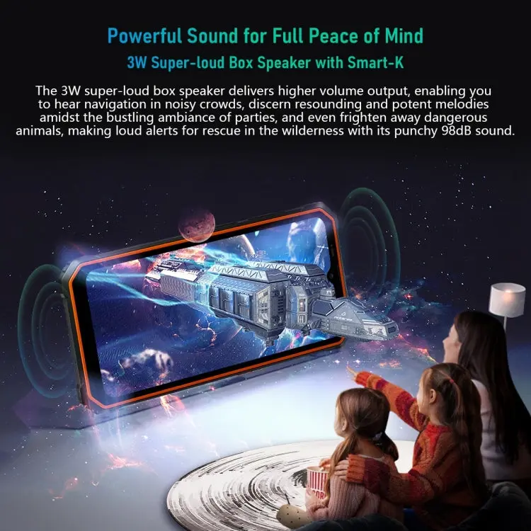 Blackview BV6200 Pro, IP68/IP69K/MIL-STD-810H, 6.56 inch Android 13 MediaTek Helio P35 Octa Core, Network: 4G, OTG, NFC 3