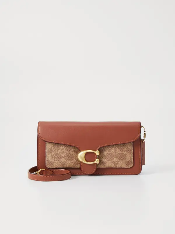 Coach COATED SIGNATURE TABBY CHAIN - Clutch 0