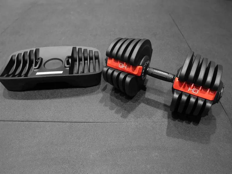 OX | Adjustable Dumbbells 40KG Pair (80KG Total) Steel Dumbbell Set Free Weights 1