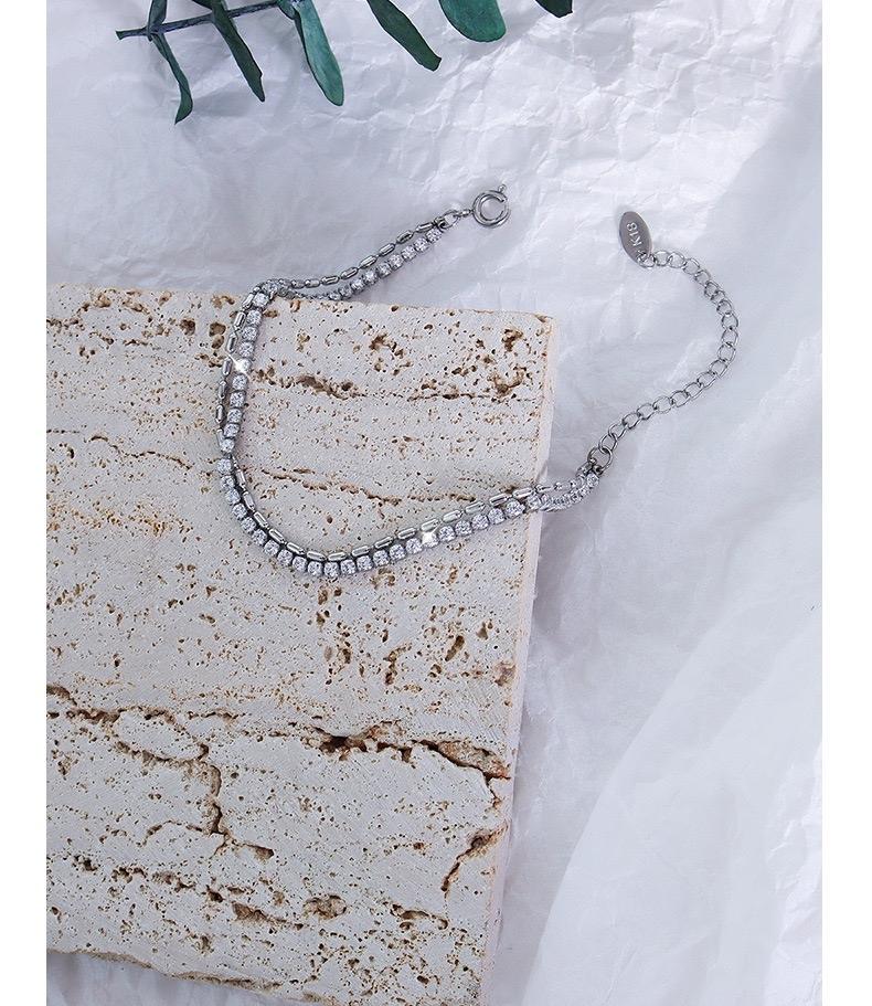 Product Introduction of Tiffany Double Layer Bracelet in Silver 4