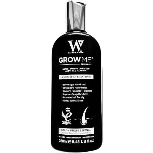 Grow Me Hair Growth Shampoo - Not just a Caffeine Shampoo we include Biotin, Argan Oil, Rosemary, Niacinamide. Hair Thickening Treatment for Women & Men with progressed thinning.