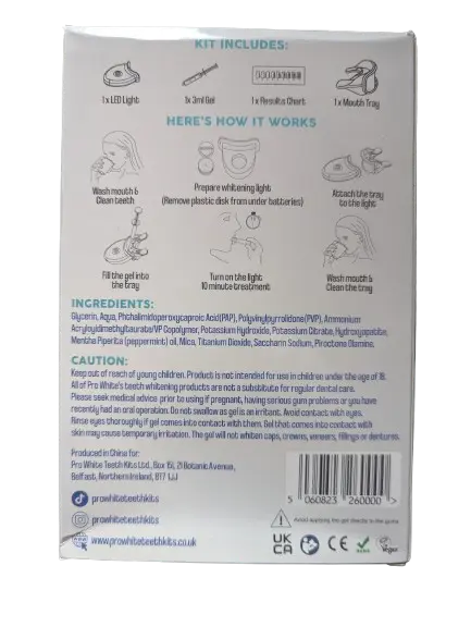 Pro White Teeth Kits - PAP-X Teeth Whitening Starter Kit for Oral Care 3