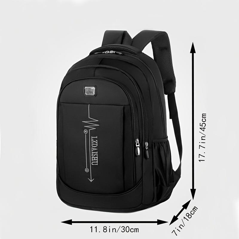 Large Capacity Casual Backpack for Men - Perfect for School, Work, and Travel 1
